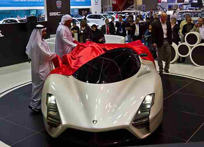 نمایشگاه خودرو خاورمیانه در دبی