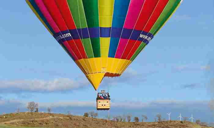 Hot air balloon tour