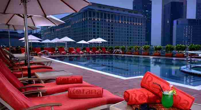 هتل رز ریحان دبی - استخر