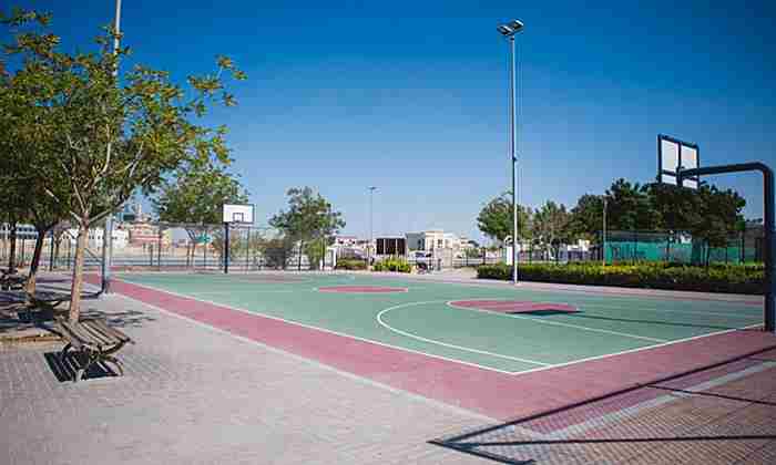 زمین بسکتبال پارک البرشا دبی