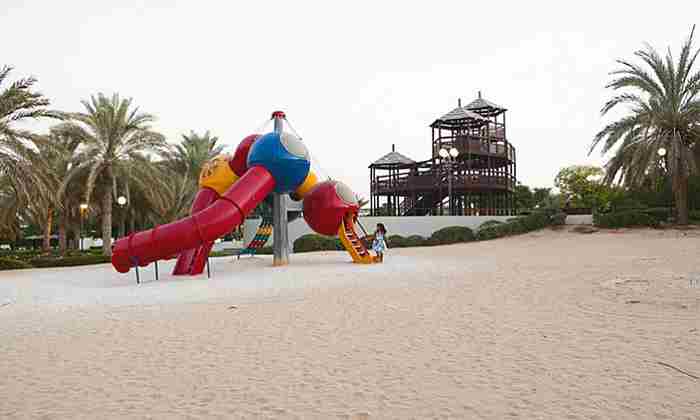زمین بازی پارک ساحلی ال ممزر دبی