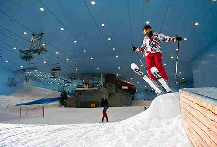 اسکی دبی در مال امارات