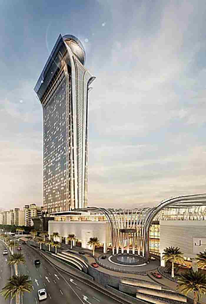 يك هتل جديد در منطقه پالم دبی : هتل سنت رجيس