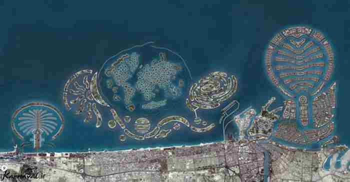جزیره های نخلی دبی