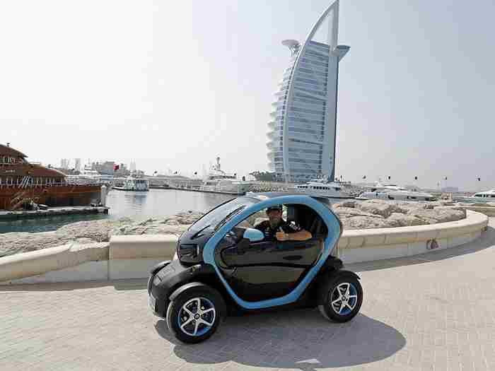 دبی، بهشت خودروهای برقی