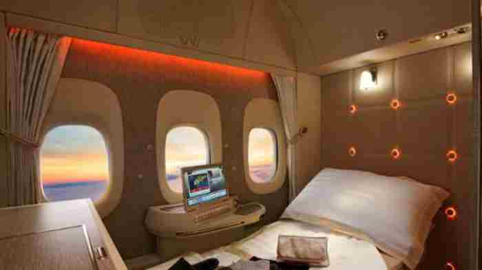 امارات سوییت های شخصی در هواپیماهای بویینگ 777 خود را رونمایی کرد.