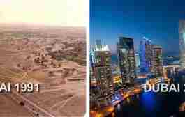 تغییرات شگفت انگیز دبی از ۳۳ سال پیش تا امروز
