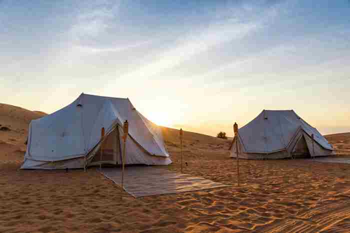 تجربه زندگی صحرایی در دبی