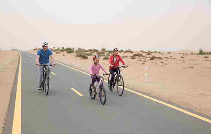 دوچرخه سواری در دبی