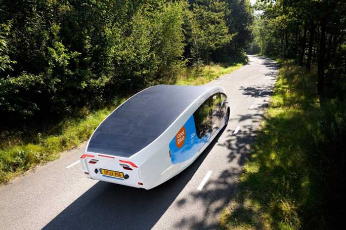 خانه های چرخ دار خورشیدی در هلند