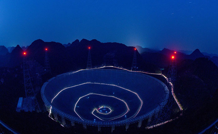 تلسکوپ جدید چین میتواند موجودات فرازمینی را پیدا کند