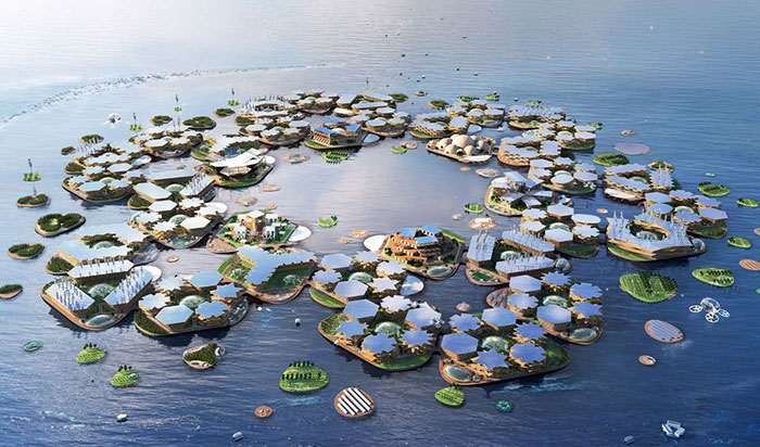 شهر های شناور - آینده دنیا