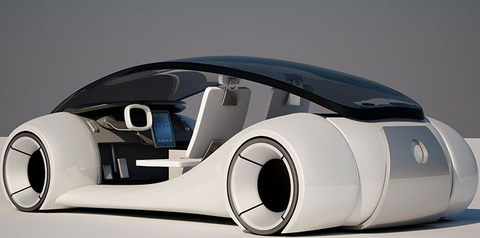 تایتن : ماشین خودران اپل در سال ۲۰۲۵