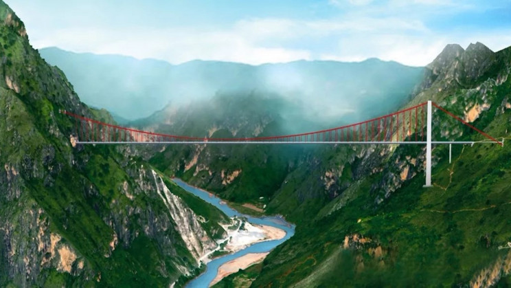 طولانی ترین پل معلق